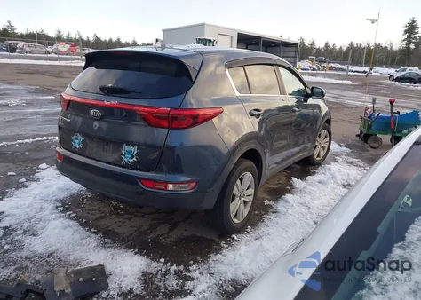 2018 Kia Sportage Lx из США, поврежденный, VIN KNDPMCAC0J7335183